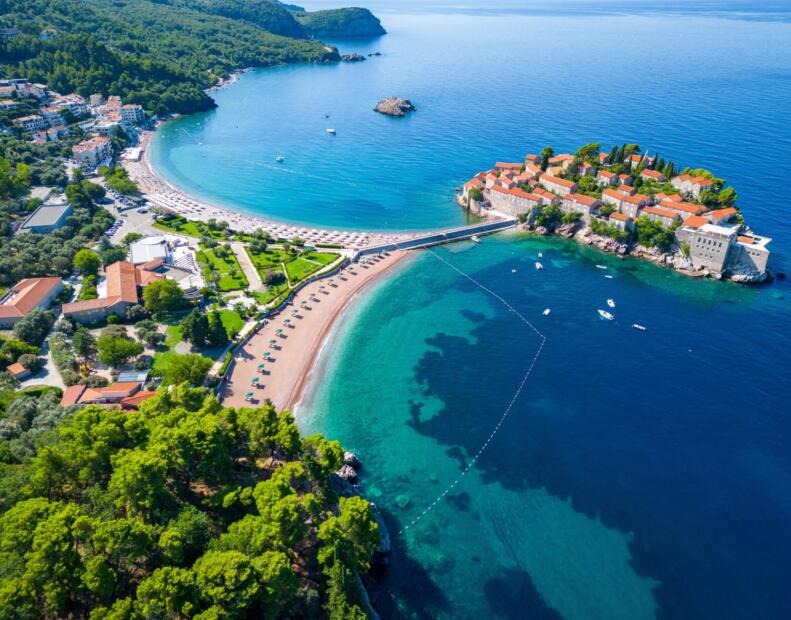 Plaża Sveti Stefan